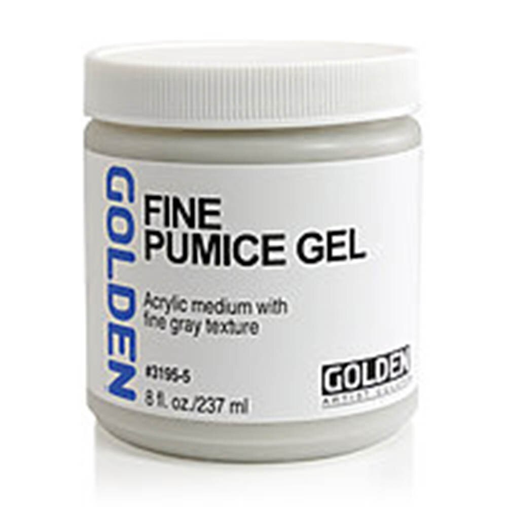 Golden, Pumice, Gel, Fine, 8 ounce